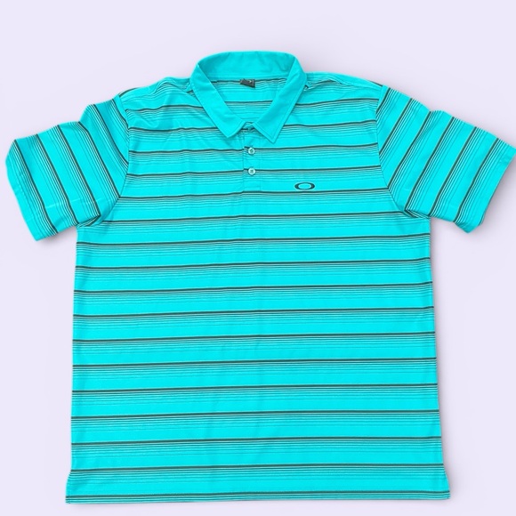 Oakley Other - Oakley Teal and Black Polo
